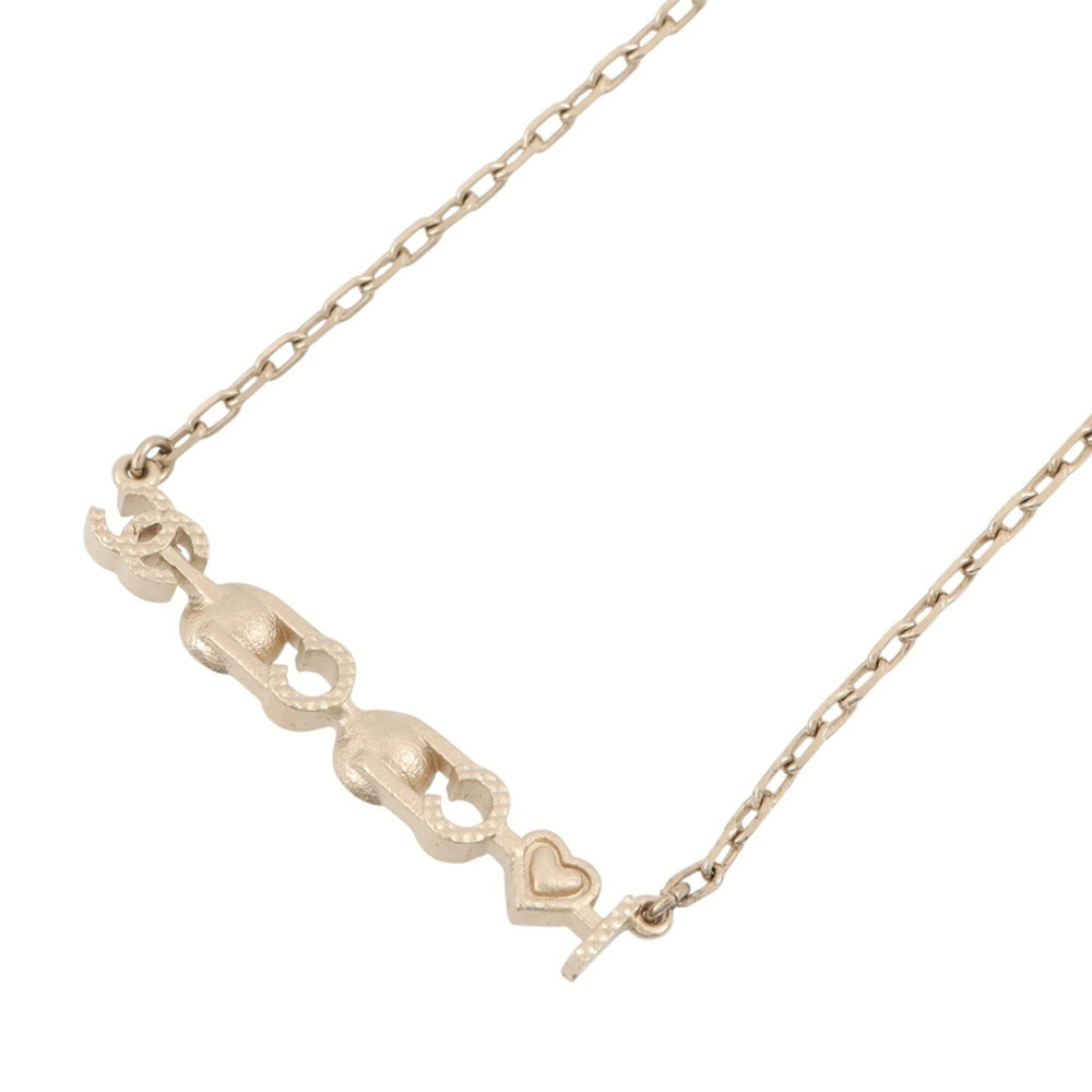 CHANEL Authentic Pearl Logo Necklace - Picture 3 of 11